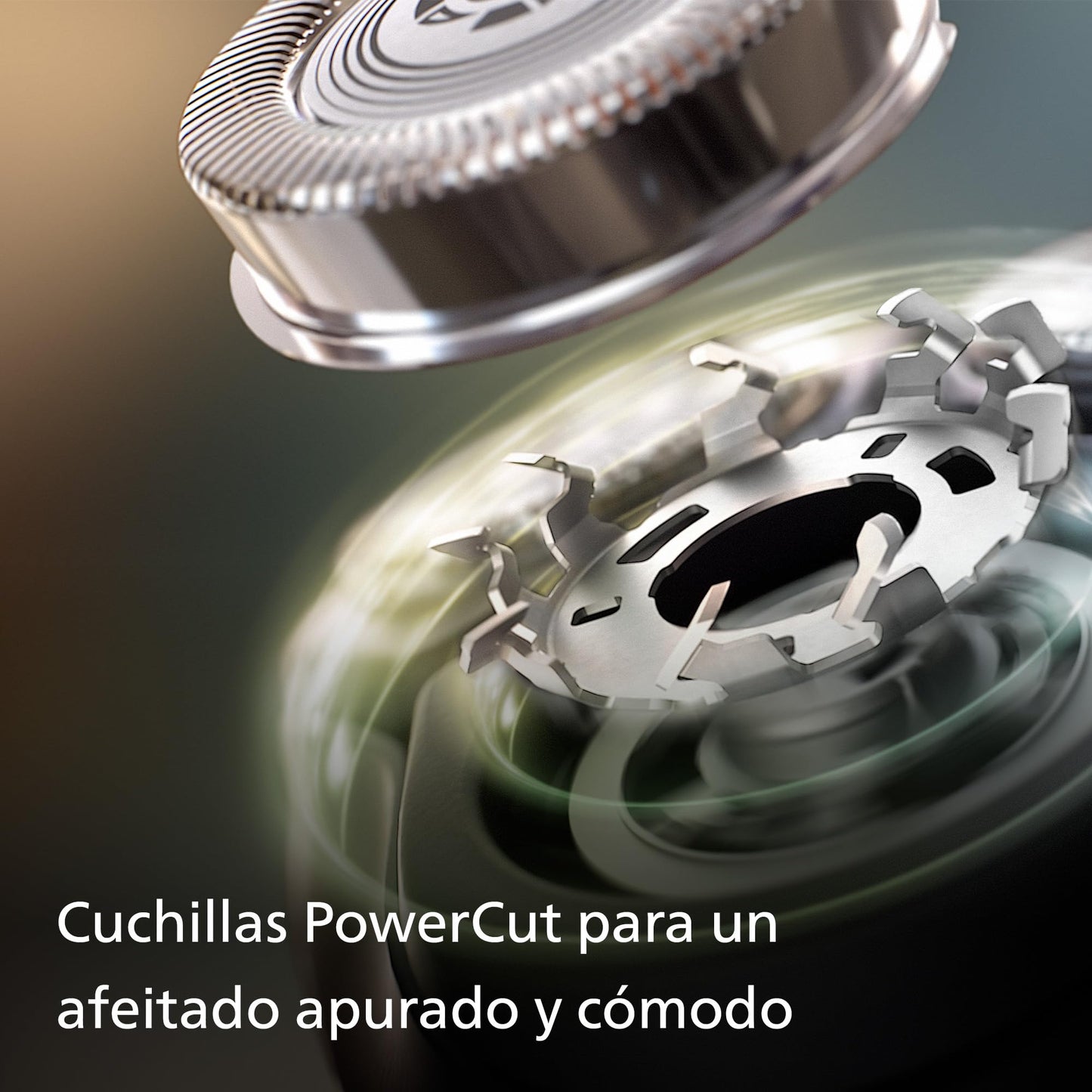 Philips Serie X3000 Afeitadora Eléctrica Hombre, Máquina de Afeitar Barba con Cortapatillas, 27 cuchillas, Cuida la piel, 45min de uso, En Seco y Húmedo, Recargable, X3053/00, Azul